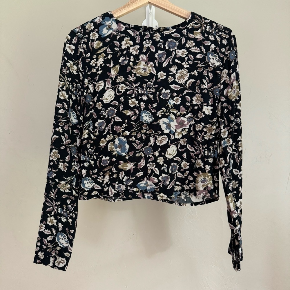 Kimchi Blue Floral Long Sleeve Top